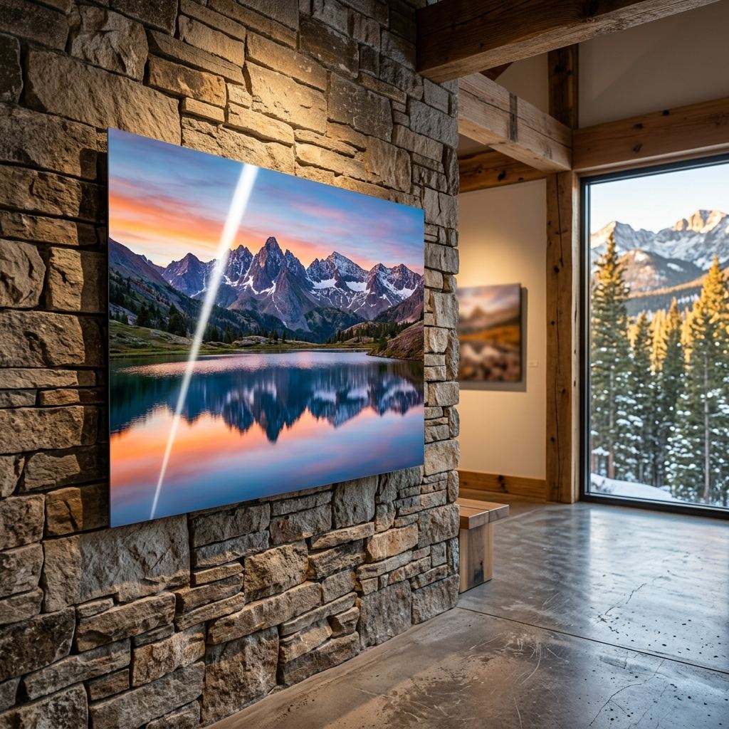 Colorado landscape metal print